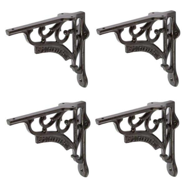 4x Ornate Iron Shelf cfa469d40d054c2041b0434a1eba9845