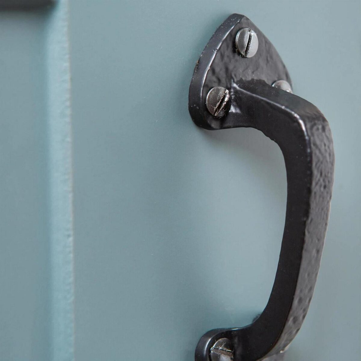 4x Rustic Arrowhead Door Handle Cast Iron Antique Cupboard Pull H100mm Black - Image 7