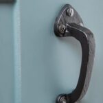 4x Rustic Arrowhead Door Handle Cast Iron Antique Cupboard Pull H100mm Black - Image 7