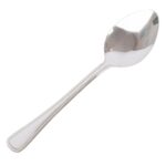 4x Stainless Steel Dessert Spoons Kitchen Dinner Soup Serving Cutlery Table Set - Image 2