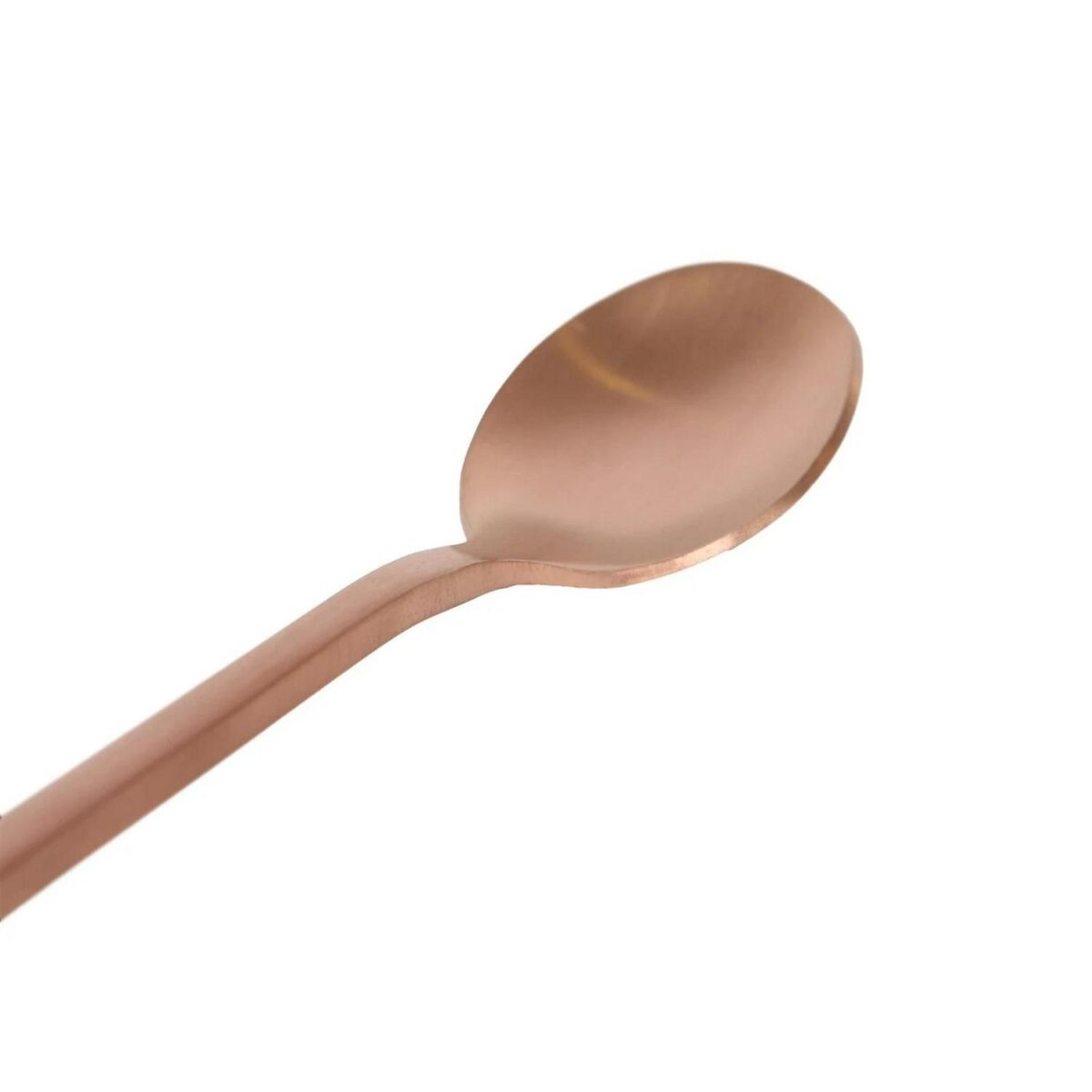 4x Stainless Steel Teaspoons 14.5cm Copper Kitchen Table Cutlery Coffee Set - Image 7