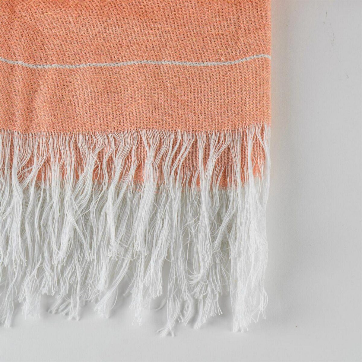 4x Turkish Cotton Bath Towels Lightweight Beach Peshtemal 173 x 92cm Cantaloupe - Image 5