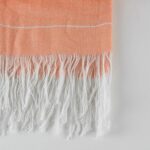 4x Turkish Cotton Bath Towels Lightweight Beach Peshtemal 173 x 92cm Cantaloupe - Image 5