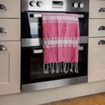 4x Turkish Cotton Hand Towels Lightweight Beach Peshtemal 100 x 60cm Navy/Pink - Image 7