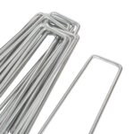 50x U-Shaped Weed Control Membrane Pegs 6 (150mm) Heavy-Duty Garden Fabric - Image 7