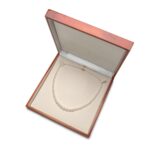5-8mm Cultured Freshwater White Pearl Graduated Necklace, 18ct Yellow Gold - Image 5
