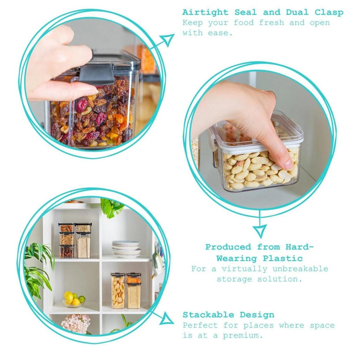 5 Piece Food Storage 7d1be834e637337e3037274562090791