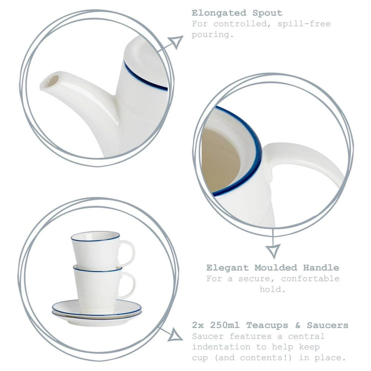 5 Piece White Farmho 58a2286708a6e1bcd48b385256d0757c