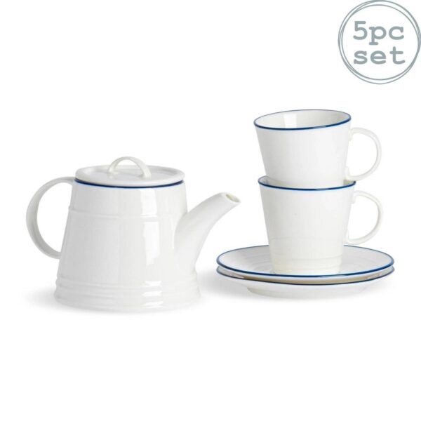 5 Piece White Tea fo c7b9c24bc9766c8142a4d51664aae4ff
