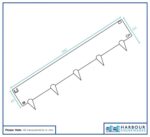 5pc Anthracite Steel Lawn Edging Set 5m x 16cm Flexible Garden Grass Border - Image 5