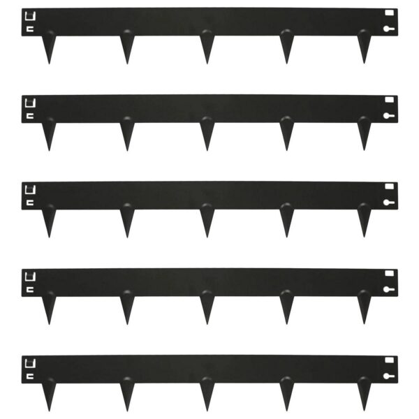 5pc Black Steel Lawn 77c95fc3af334046fd880f2c3e7b142e