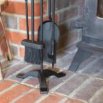 5pc Slindon Fireside Companion Set Indoor Wood Burner Companion Tools Black - Image 3