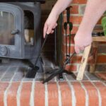 5pc Slindon Fireside Companion Set Indoor Wood Burner Companion Tools Black - Image 4