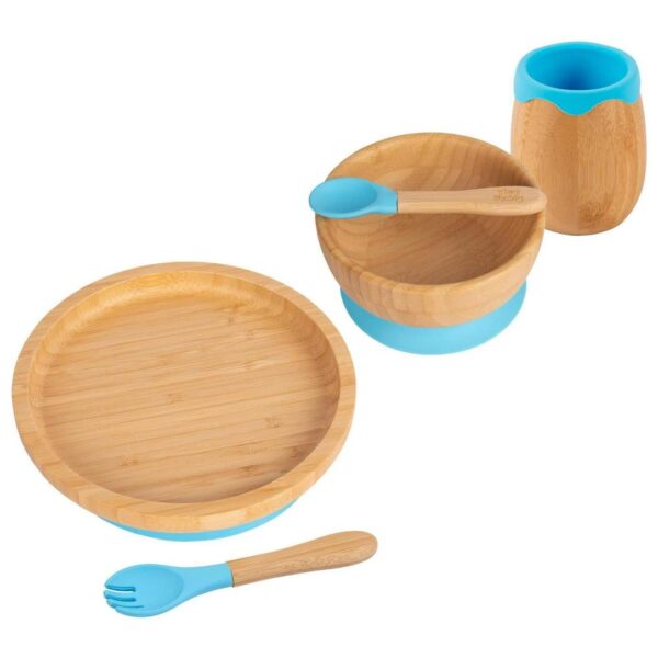 5pc Tiny Dining Blue e0ba0c76da0d71df040e277d271d2645