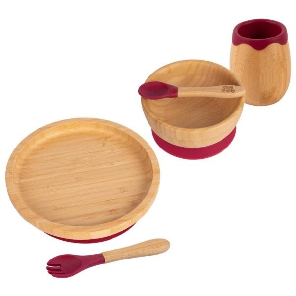 5pc Tiny Dining Red 351c3b043bb44cb8eb37a3523b0fd1e7