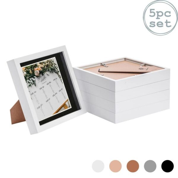 5x 3D Box Photo Fram 515de014a8f1cba887a1fa13bdef9afe