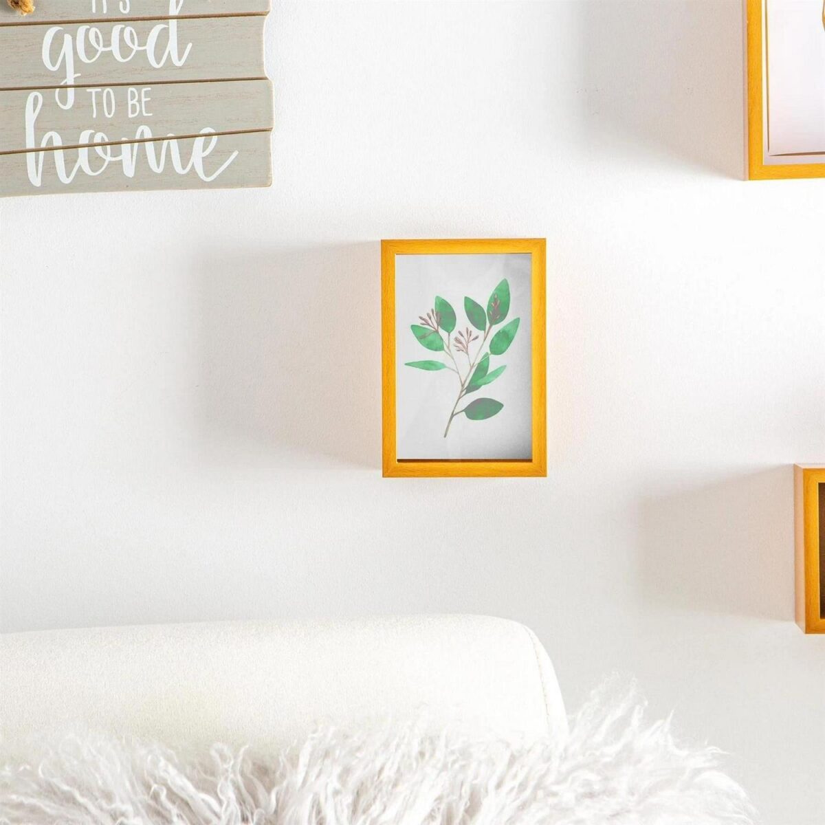5x 3D Deep Box Photo Frames Standing Hanging Picture Display 4 x 6  Light Wood - Image 5