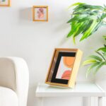 5x 3D Deep Box Photo Frames 8 x 10 with 5 x 7 Mount Light Wood/Black - Image 5