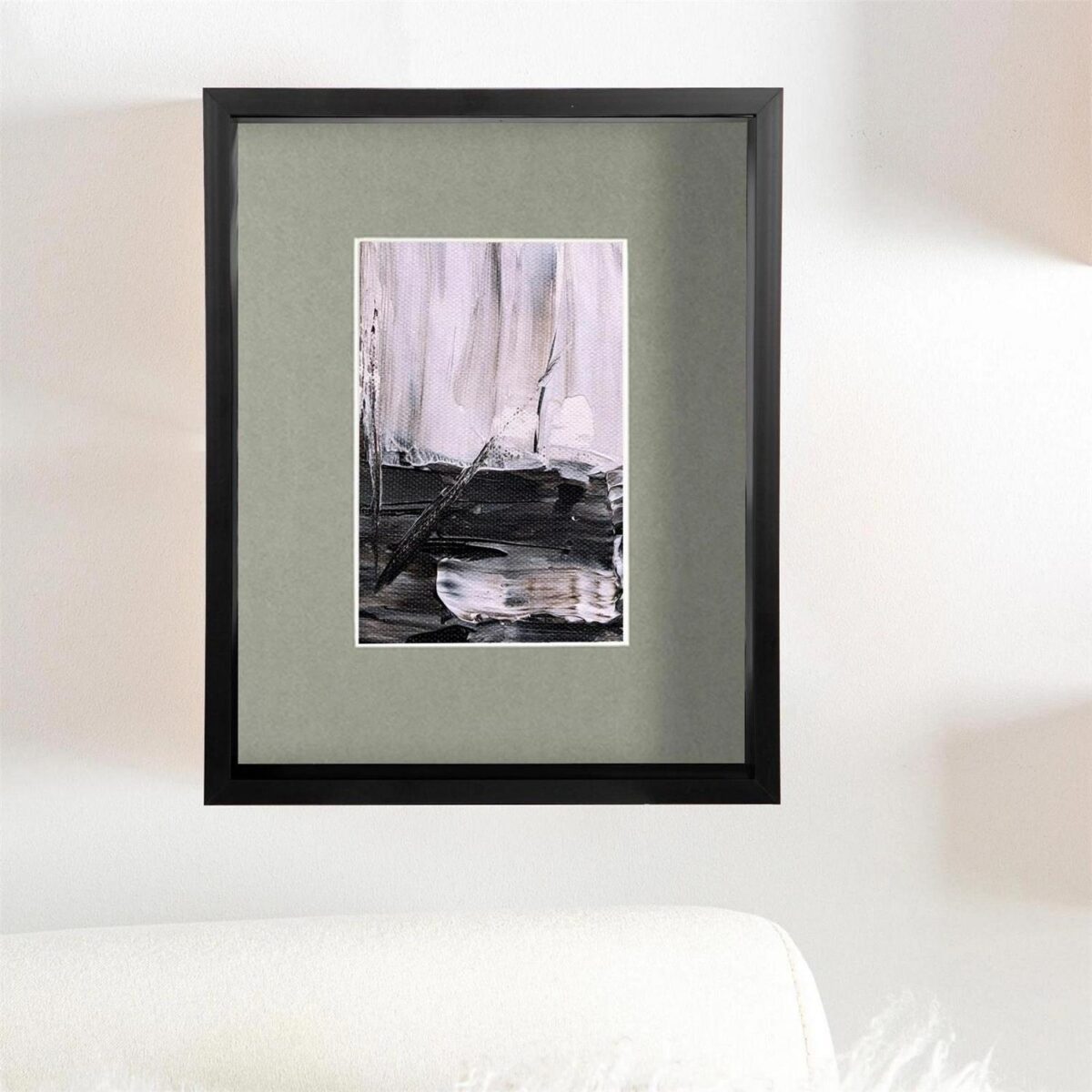 5x Black 8  x 10  3D Deep Box Photo Frames Grey 4  x 6  Mount Shadow Picture - Image 6
