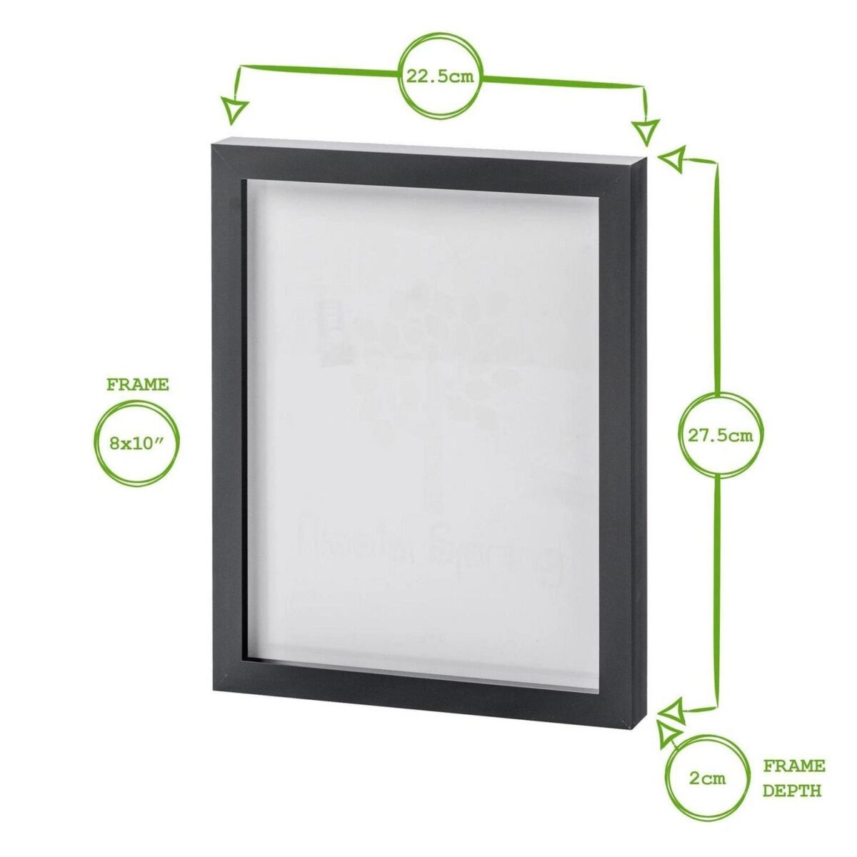 5x Black 8  x 10  Photo Frames Picture Poster Home Wall Hanging Décor - Image 3