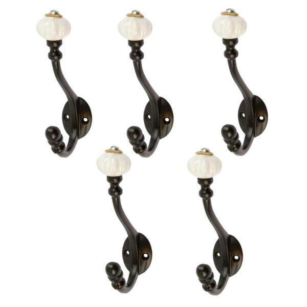 5x Ceramic Flower Ha 17981efcf94e6d0b2d435f0b628a1bc5