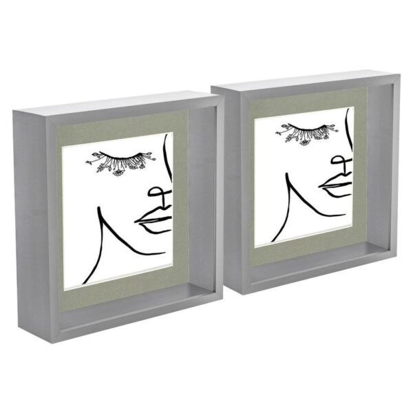 5x Grey 8 x 8 Acryli fd4ac4c900a54126bcbc1ec552376dc9