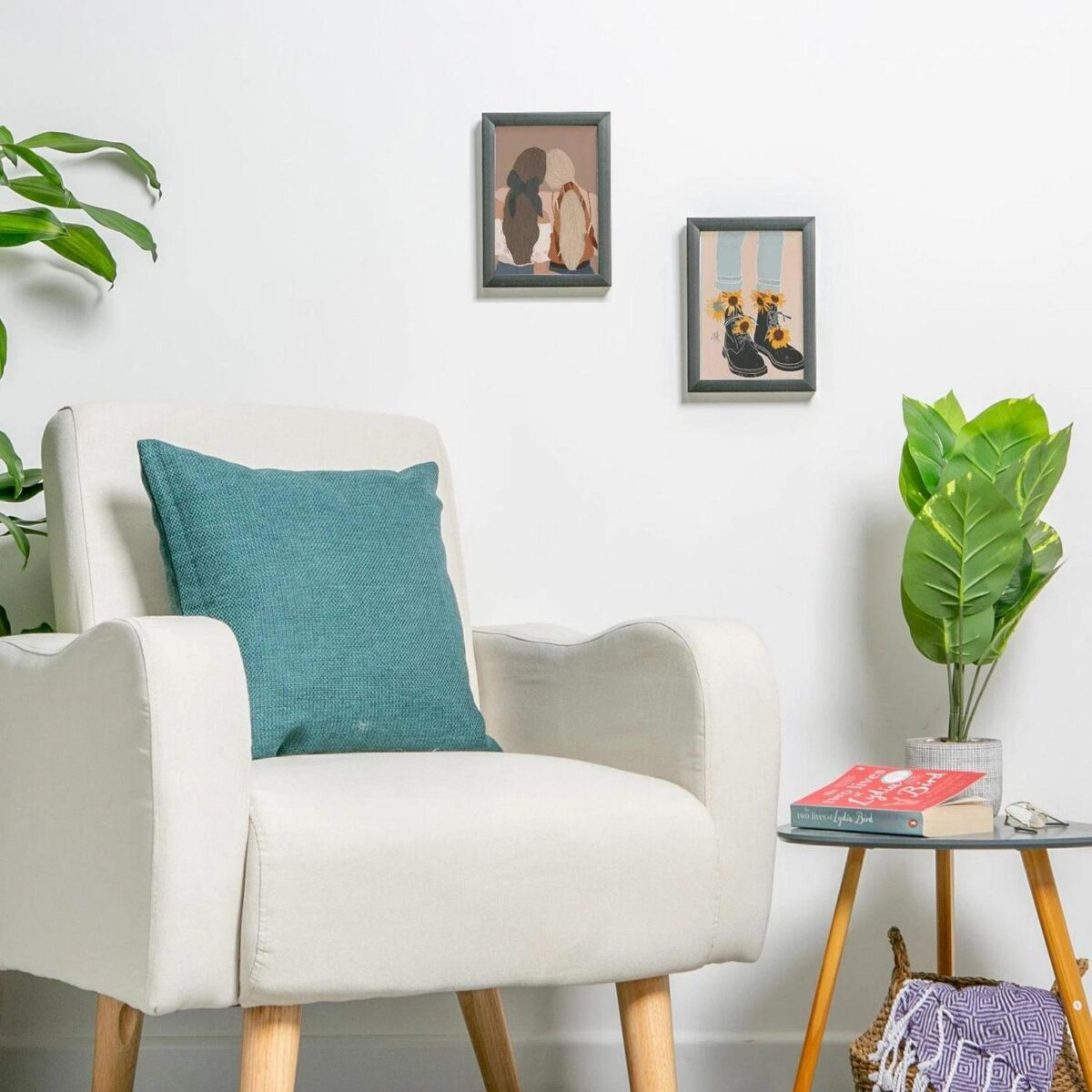 5x Grey A5 (6  x 8 ) Photo Frames with White 4  x 6  Mount Picture Décor - Image 5