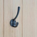5x Hat and Coat Hook Cast Iron Antique Vintage Style Hooks W25mm x H80mm Brass - Image 7
