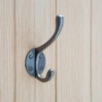 5x Hat and Coat Hook Cast Iron Antique Vintage Style Hooks W40mm x H105mm Black - Image 6