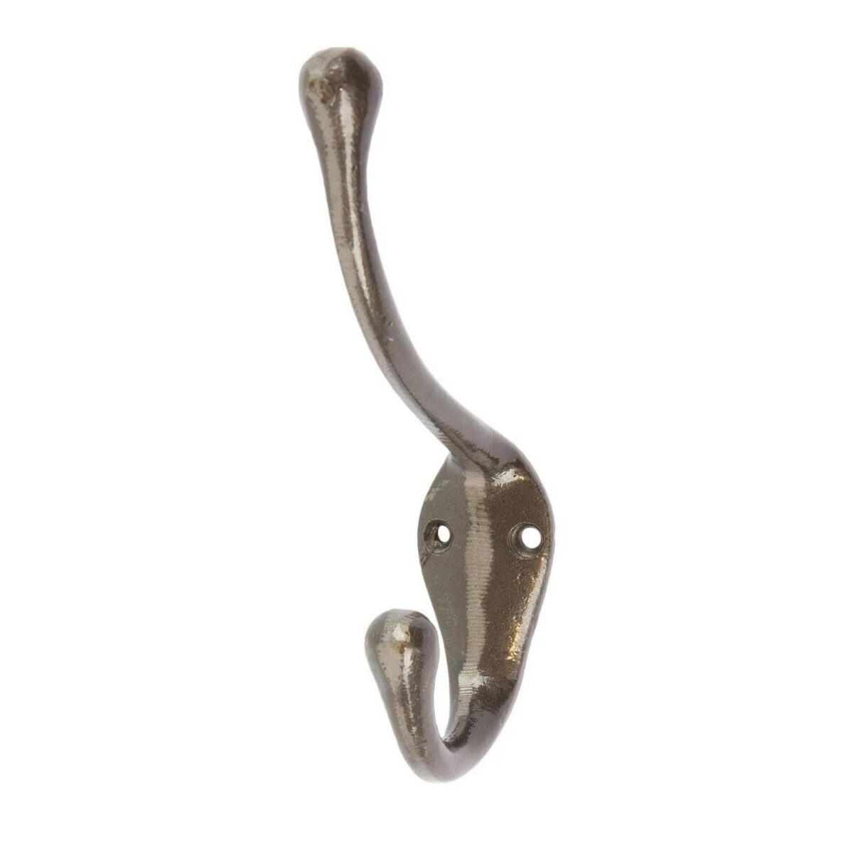 5x Narrow Hat and Coat Hook Cast Iron Antique Vintage Style W30mm x H140mm Raw - Image 4