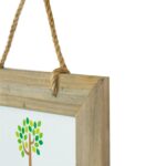 5x Rustic Wooden Hanging Photo Frames Driftwood Picture Display 7 x 5 Natural - Image 4