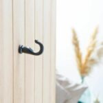 5x Screw Hook Cast Iron Antique Vintage Style Hooks W20mm x H35mm Black - Image 6