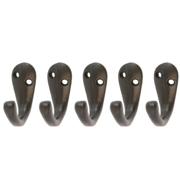 5x Single Robe Hook 58a2faac9e1e17100ad45522b1d3c868