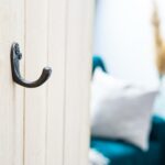 5x Single Robe Hook Cast Iron Antique Vintage Style Hooks W20mm x H45mm Black - Image 6