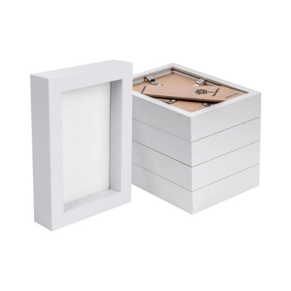5x White 4 x 6 3D Bo 0527bb2b9b382c37b3f66e3569509b29