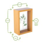 5x White 4 x 6 3D Deep Box Photo Frames Standing Hanging Craft Shadow Picture - Image 4
