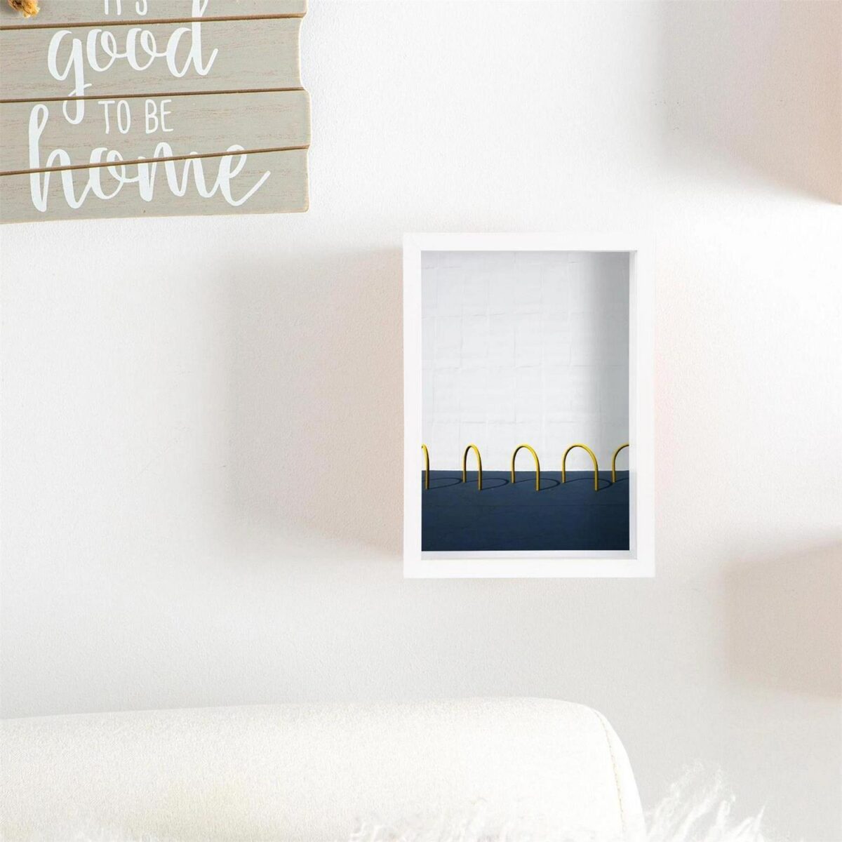 5x White 5  x 7  3D Deep Box Photo Frames Standing Hanging Craft Shadow Picture - Image 6