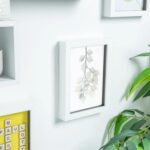 5x White A5 (6 x 8 ) Acrylic 3D Box Photo Picture Frame - White 4 x 6 Mount - Image 6