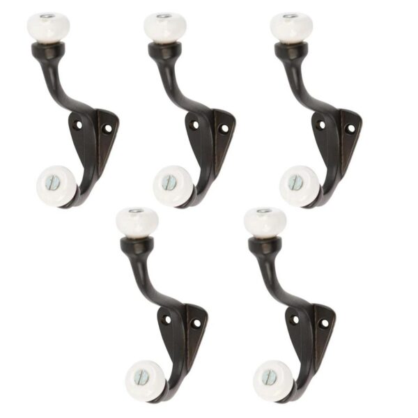 5x White Ceramic Bal 6b3619f5325ca055cf40c613b157750c