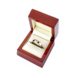 6.0mm Classic Court Wedding Ring, 18ct White Gold - Image 3
