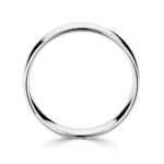 6.0mm Classic Court Wedding Ring, 18ct White Gold - Image 6