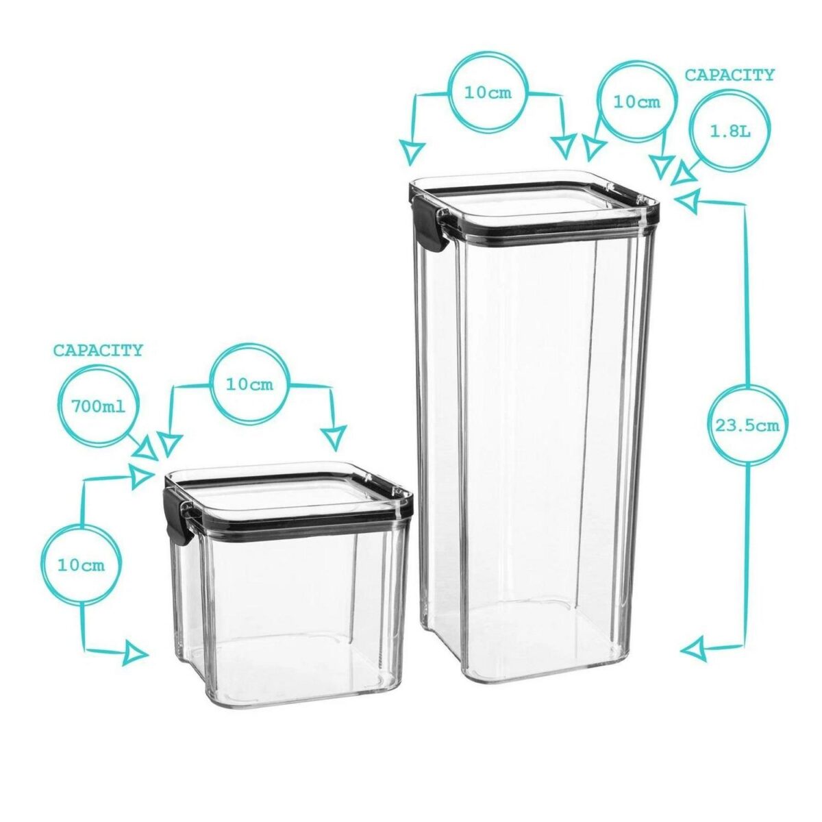 6 Piece Food Storage ed180cdf05ba9d27882289fd843844ef