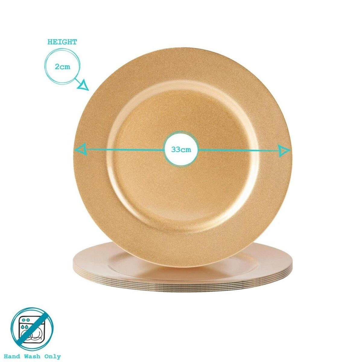 6 Piece Metallic Cha 7bbd924c18538543ea55792b8b2807ec