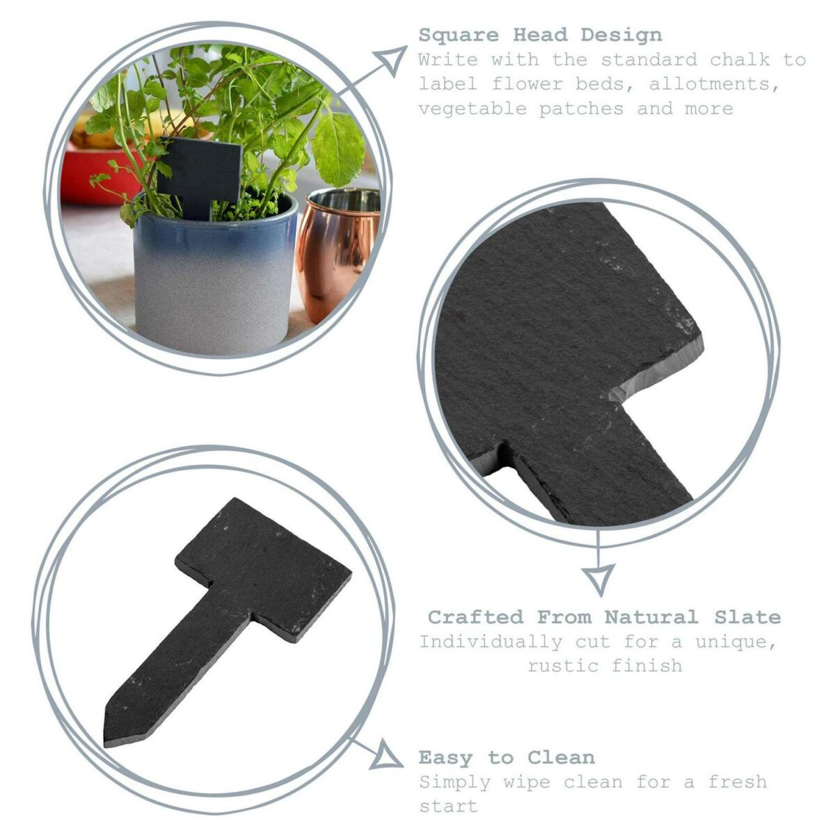 6 Piece Slate Plant ef3c218b8be755ebed4ee3c898dd370e