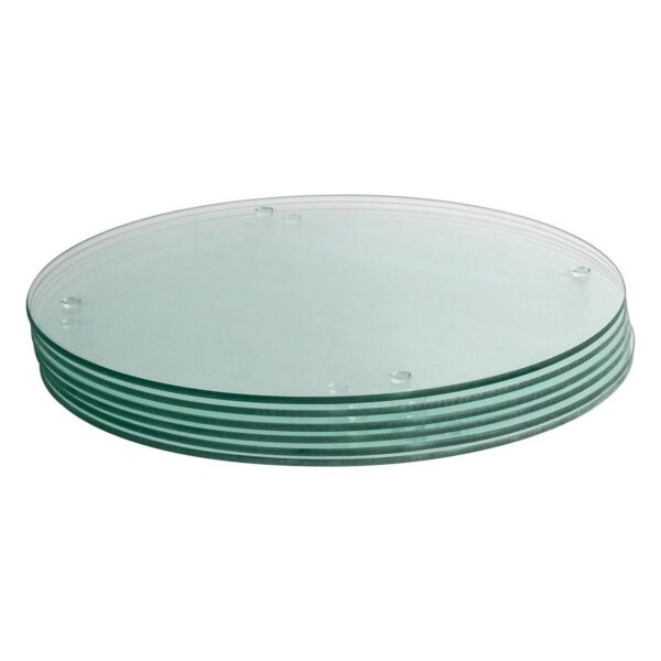 6pc Glass Dining Tab 515be201364bdf6440426307f36c464a