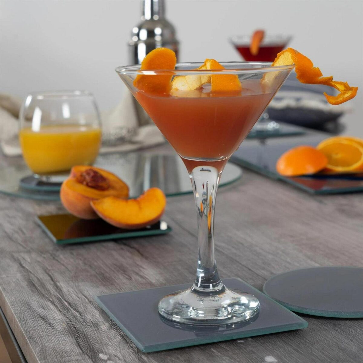 6pc Glass Drink Coas c4b8b698c1bdbbc2e3670c68320f49d5
