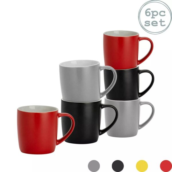 6pc Matt Tea Coffee da905c18e2990f8c405fea263980df7d