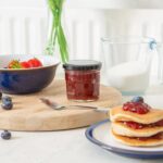 6x 130ml Glass Jam Jars with Black Lids Chutney Preserve Honey Pickle Storage - Image 5