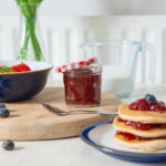 6x 130ml Glass Jam Jars with Red Gingham Lids Chutney Preserve Honey Storage - Image 6