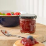 6x 130ml Glass Jam Jars with Black Lids Chutney Preserve Honey Pickle Storage - Image 7